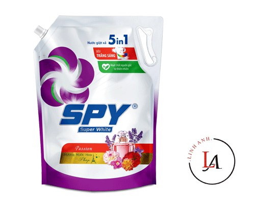 Nước giặt Spy 3.6kg Tím / Đỏ